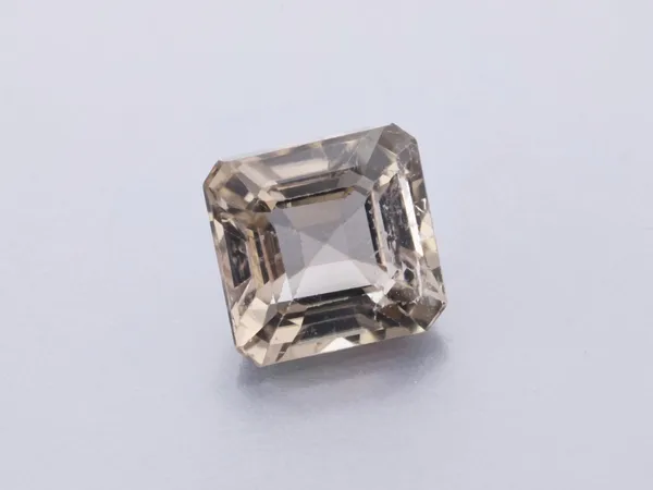 1.29ct Parti Tourmaline, Emerald Cut gemstone