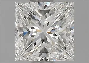 0.7ct PRINCESS G VVS1 Natural diamond