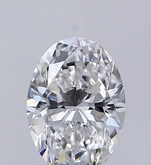 0.5ct OVAL D VVS1 Natural diamond