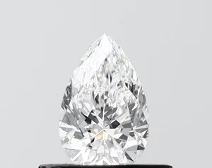 0.53ct PEAR D VS2 Lab diamond