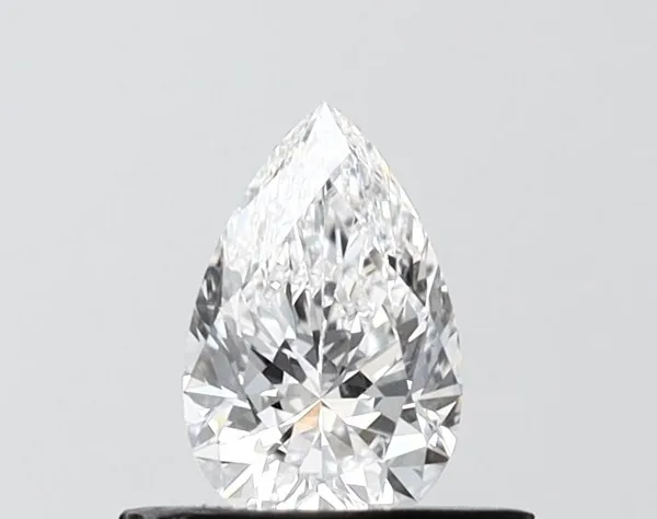 0.53ct PEAR D VS2 Lab diamond