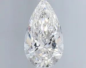 0.5ct PEAR F VS2 Natural diamond