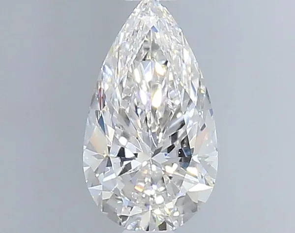 0.5ct PEAR F VS2 Natural diamond