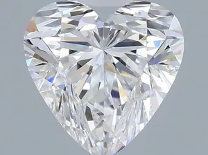 0.62ct HEART D VVS2 Lab diamond