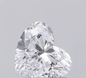 1.04ct HEART D VVS2 Lab diamond