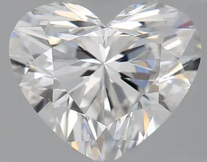 0.52ct HEART E VVS2 Natural diamond
