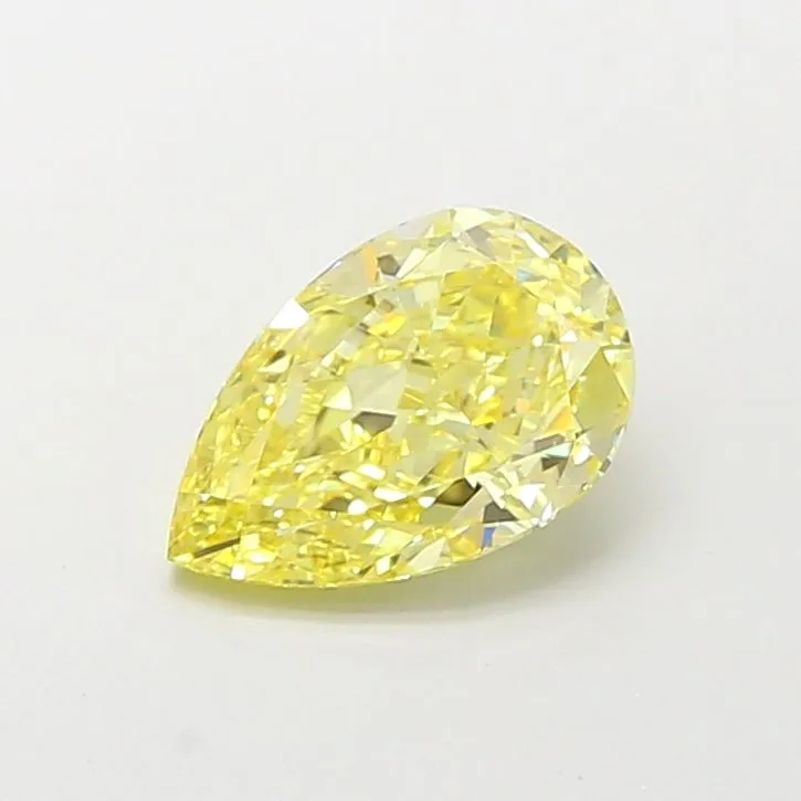 1.01ct HEART Fancy Vivid Blue VVS2 Coloured Lab diamond