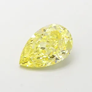 1.01ct HEART Fancy Vivid Blue VVS2 Coloured Lab diamond