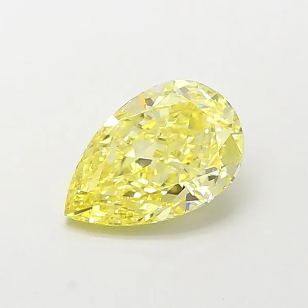 1.01ct HEART Fancy Vivid Blue VVS2 Coloured Lab diamond