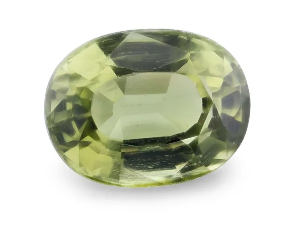 1.27ct Green Tourmaline, Oval cut gemstone