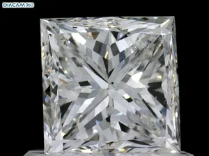 1ct PRINCESS E SI1 Natural diamond