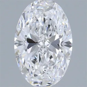 0.51ct OVAL D SI1 Natural diamond
