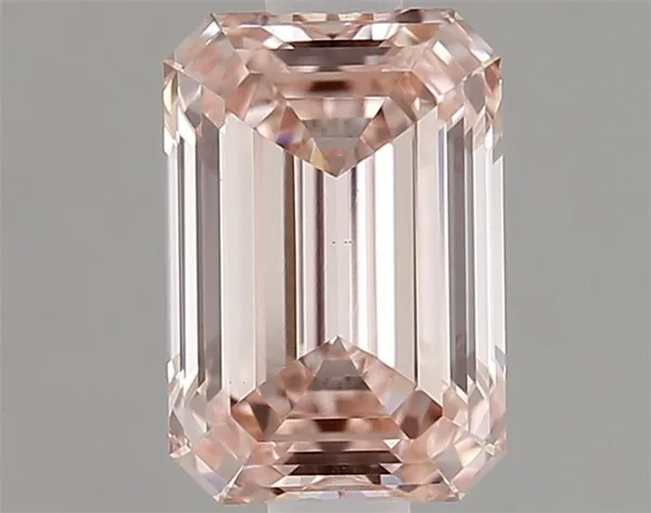 1.21ct EMERALD Fancy Vivid Pink VS1 Coloured Lab diamond