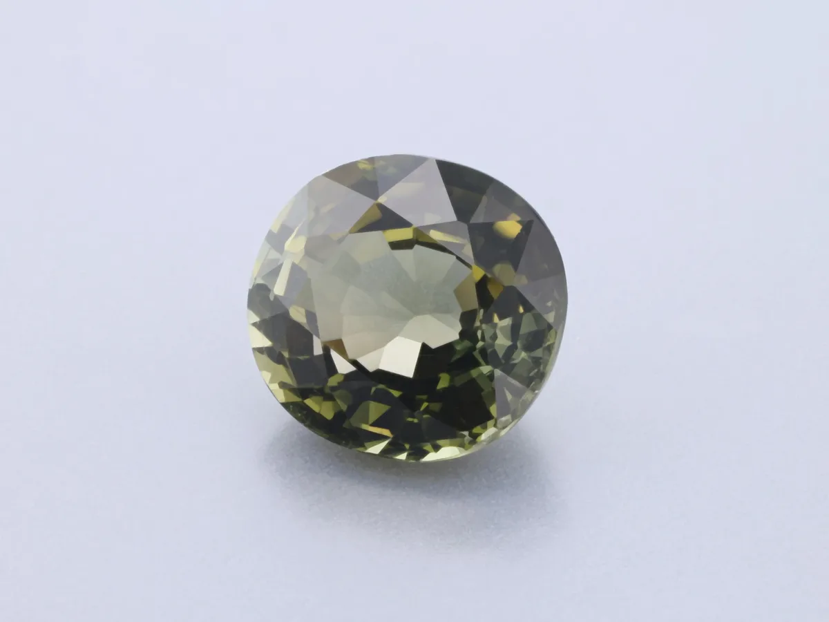 1.77ct Green Tourmaline, Oval gemstone