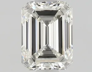 0.6ct EMERALD H VVS2 Natural diamond