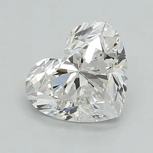 0.97ct HEART E VVS2 Lab diamond