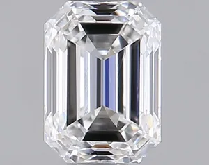0.3ct EMERALD F VVS1 Natural diamond