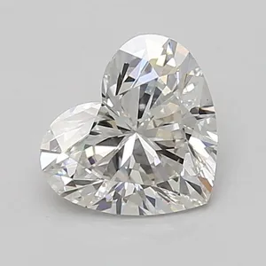 1.25ct HEART F VS1 Lab diamond