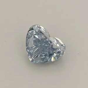 0.34ct HEART Fancy Intense Blue VS1 Coloured Lab diamond