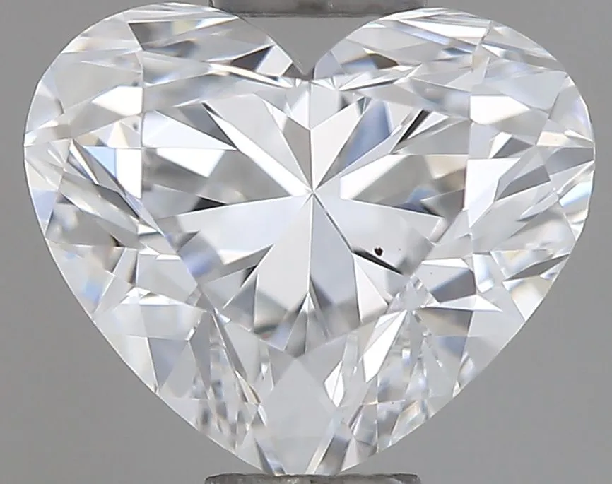 0.57ct HEART D VS2 Natural diamond