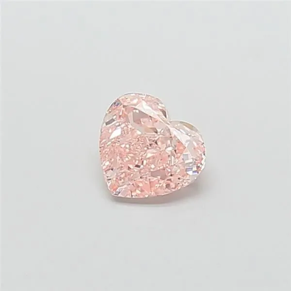 1.52ct HEART Fancy Intense Pink VS1 Coloured Lab diamond