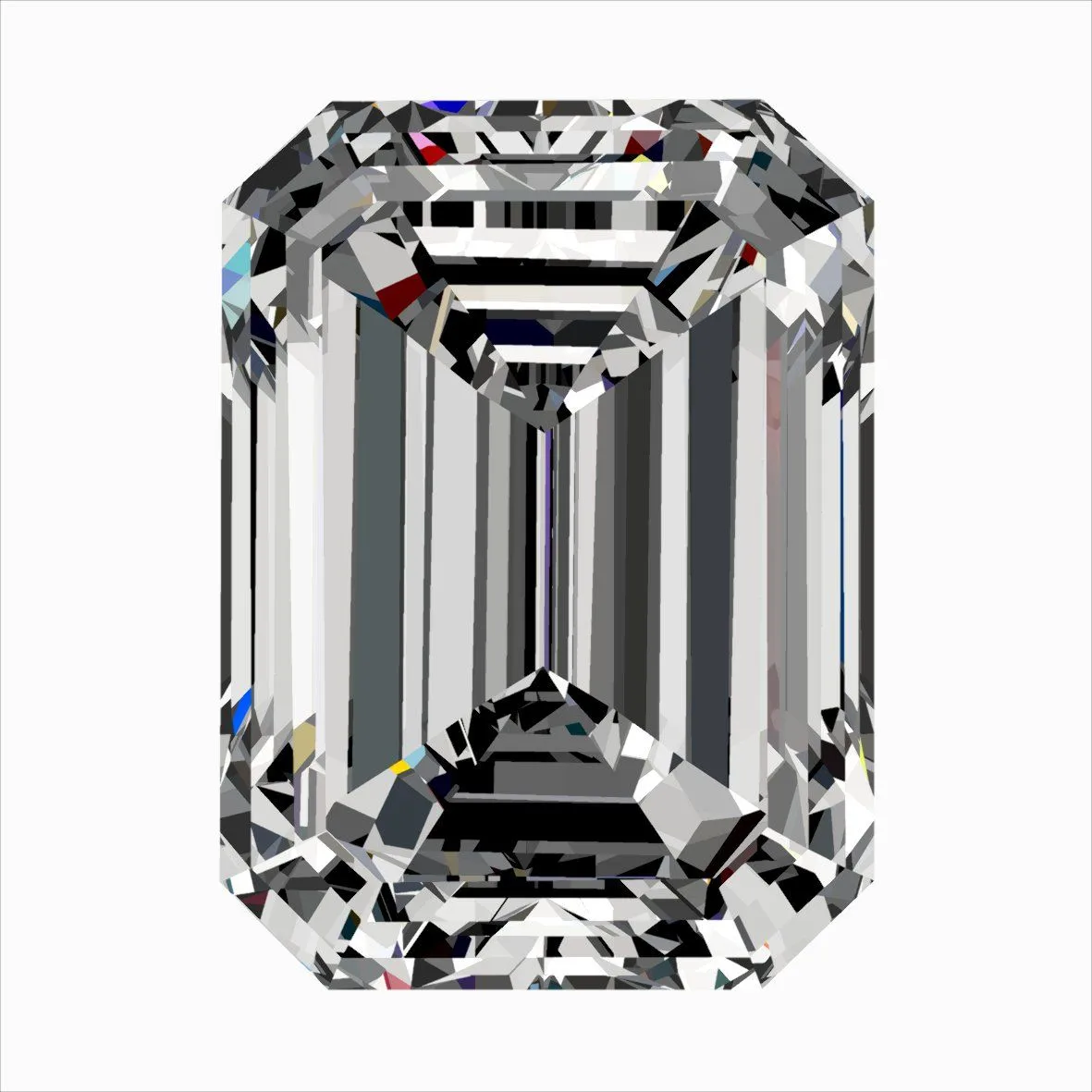 0.30ct EMERALD H VVS1 Natural diamond