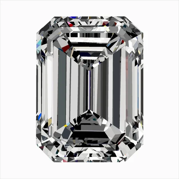 0.3ct EMERALD H VVS1 Natural diamond