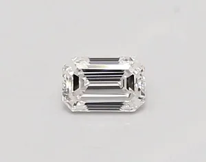 0.31ct EMERALD D IF Lab diamond