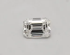 0.33ct EMERALD D VVS2 Lab diamond