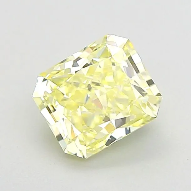 1.05ct RADIANT Fancy Yellow VS1 Coloured Lab diamond
