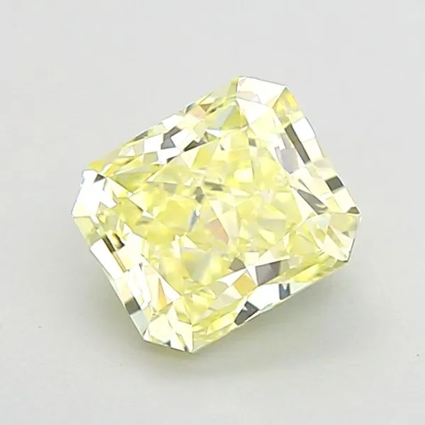 1.05ct RADIANT Fancy Yellow VS1 Coloured Lab diamond