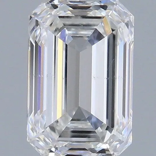 0.52ct EMERALD F SI1 Natural diamond