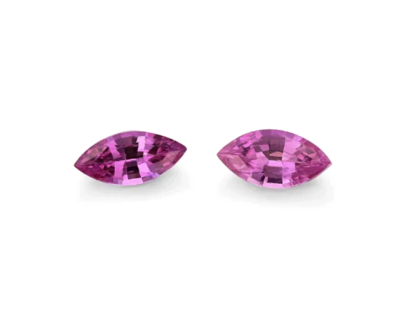 0.44ct Pink Sapphire, Marquise cut gemstone