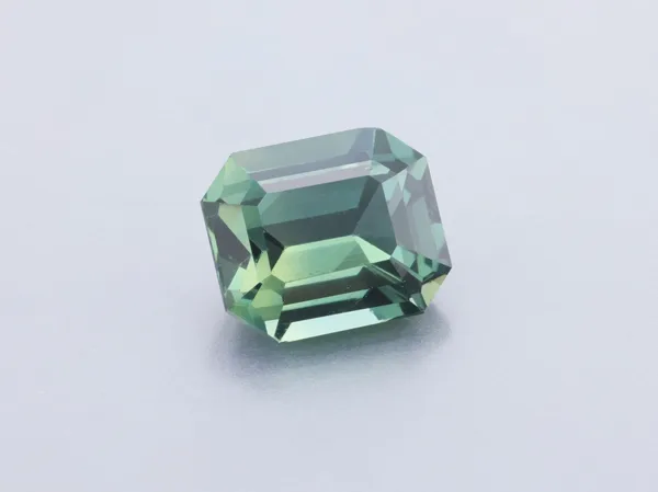1.18ct Parti Sapphire, Emerald Cut gemstone