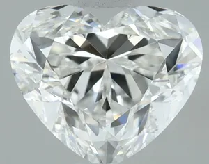 0.5ct HEART H VVS2 Natural diamond