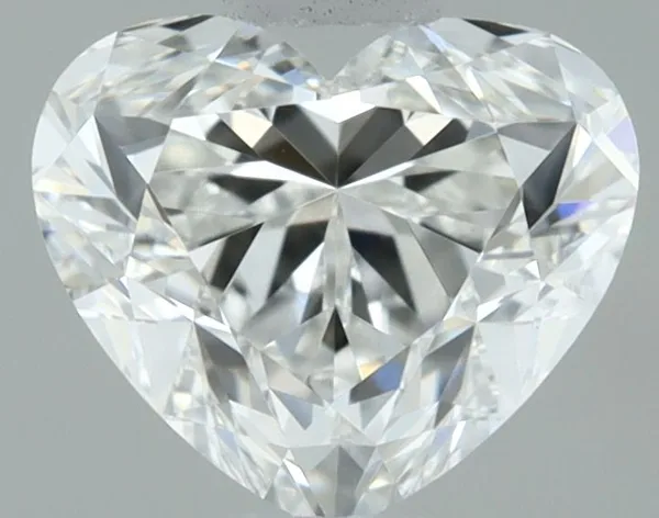 0.5ct HEART H VVS2 Natural diamond