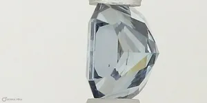 0.39ct RADIANT Fancy Vivid Blue SI1 Coloured Lab diamond