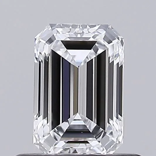0.57ct EMERALD D IF Lab diamond