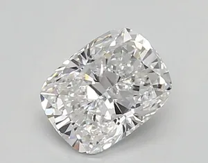 0.64ct CUSHION D VVS2 Lab diamond