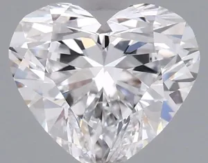 1.05ct HEART D VVS1 Lab diamond