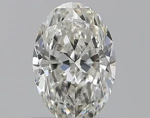 0.5ct OVAL H VVS2 Natural diamond