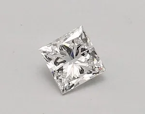 0.39ct PRINCESS D VVS1 Lab diamond