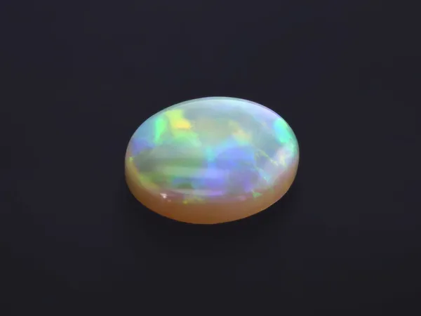 2.6ct Parti Opal, Cabochon cut gemstone