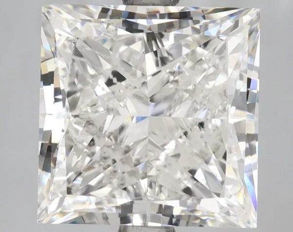 5ct PRINCESS Fancy Vivid Yellow VS1 Coloured Lab diamond