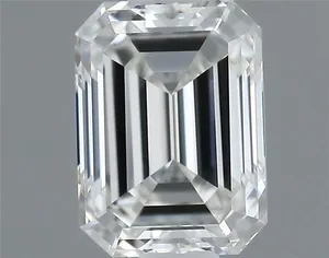 0.3ct EMERALD F VVS2 Natural diamond