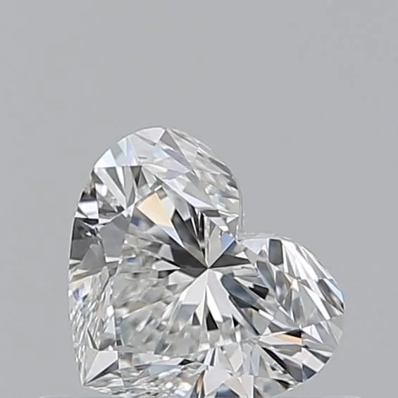 0.52ct HEART F IF Natural diamond