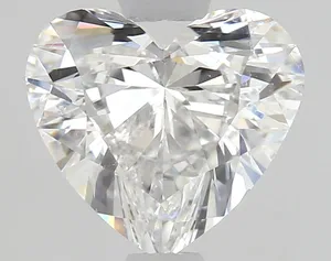 0.9ct HEART D SI1 Natural diamond
