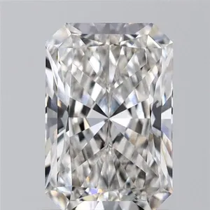 1.08ct RADIANT Fancy Vivid Blue VS1 Coloured Lab diamond