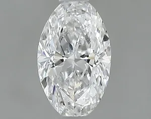 0.4ct OVAL D SI2 Natural diamond