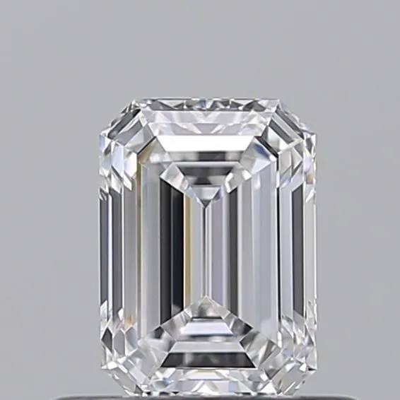 0.57ct EMERALD D IF Natural diamond